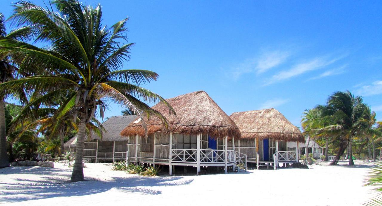 Cabanas Ecoturisticas Costa Maya Mahahual Dış mekan fotoğraf