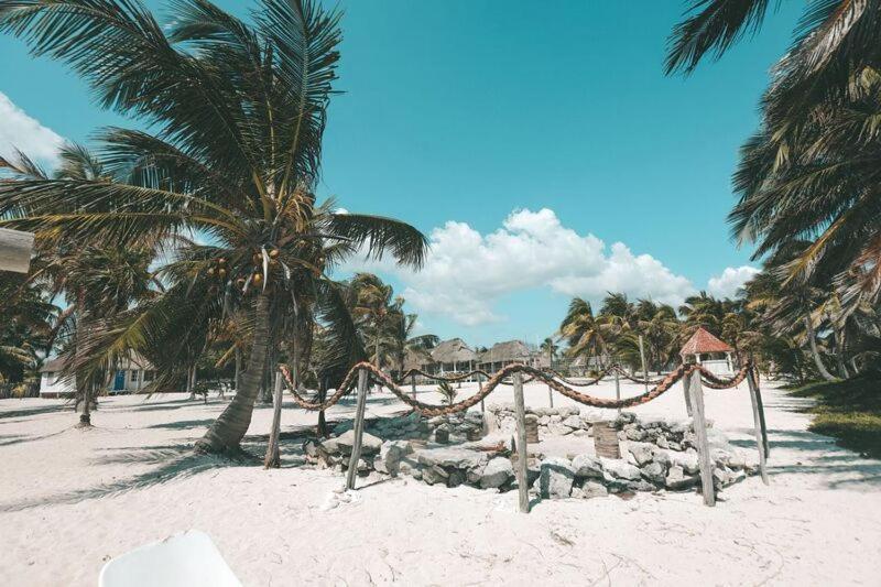 Cabanas Ecoturisticas Costa Maya Mahahual Dış mekan fotoğraf