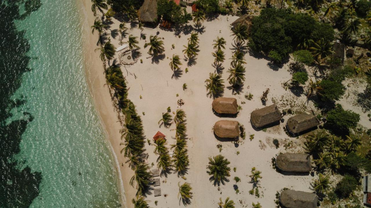 Cabanas Ecoturisticas Costa Maya Mahahual Dış mekan fotoğraf