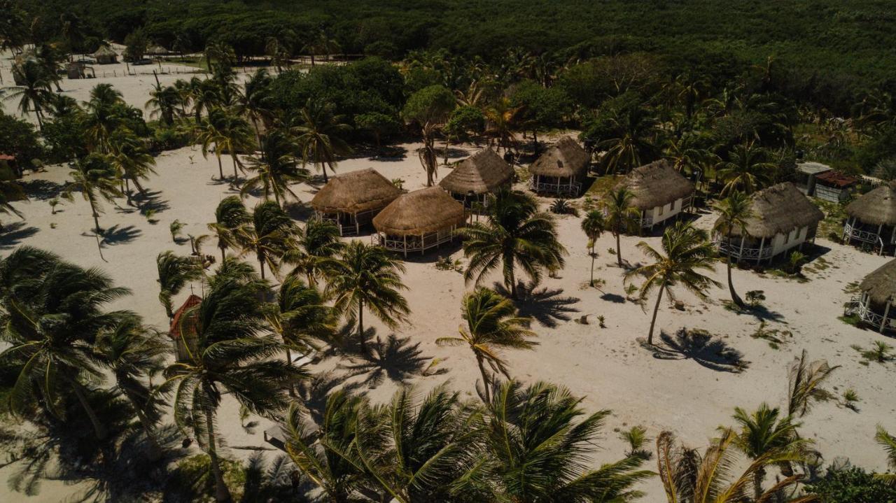 Cabanas Ecoturisticas Costa Maya Mahahual Dış mekan fotoğraf
