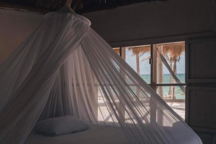 Cabanas Ecoturisticas Costa Maya Mahahual Dış mekan fotoğraf