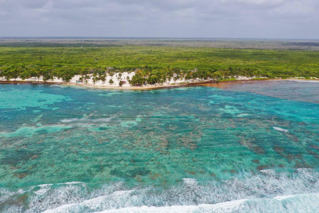 Cabanas Ecoturisticas Costa Maya Mahahual Dış mekan fotoğraf