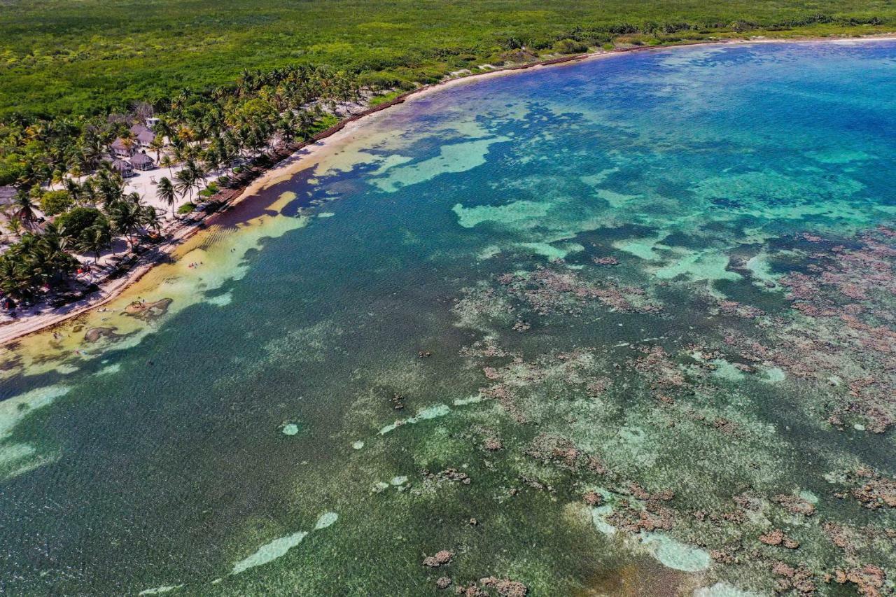 Cabanas Ecoturisticas Costa Maya Mahahual Dış mekan fotoğraf